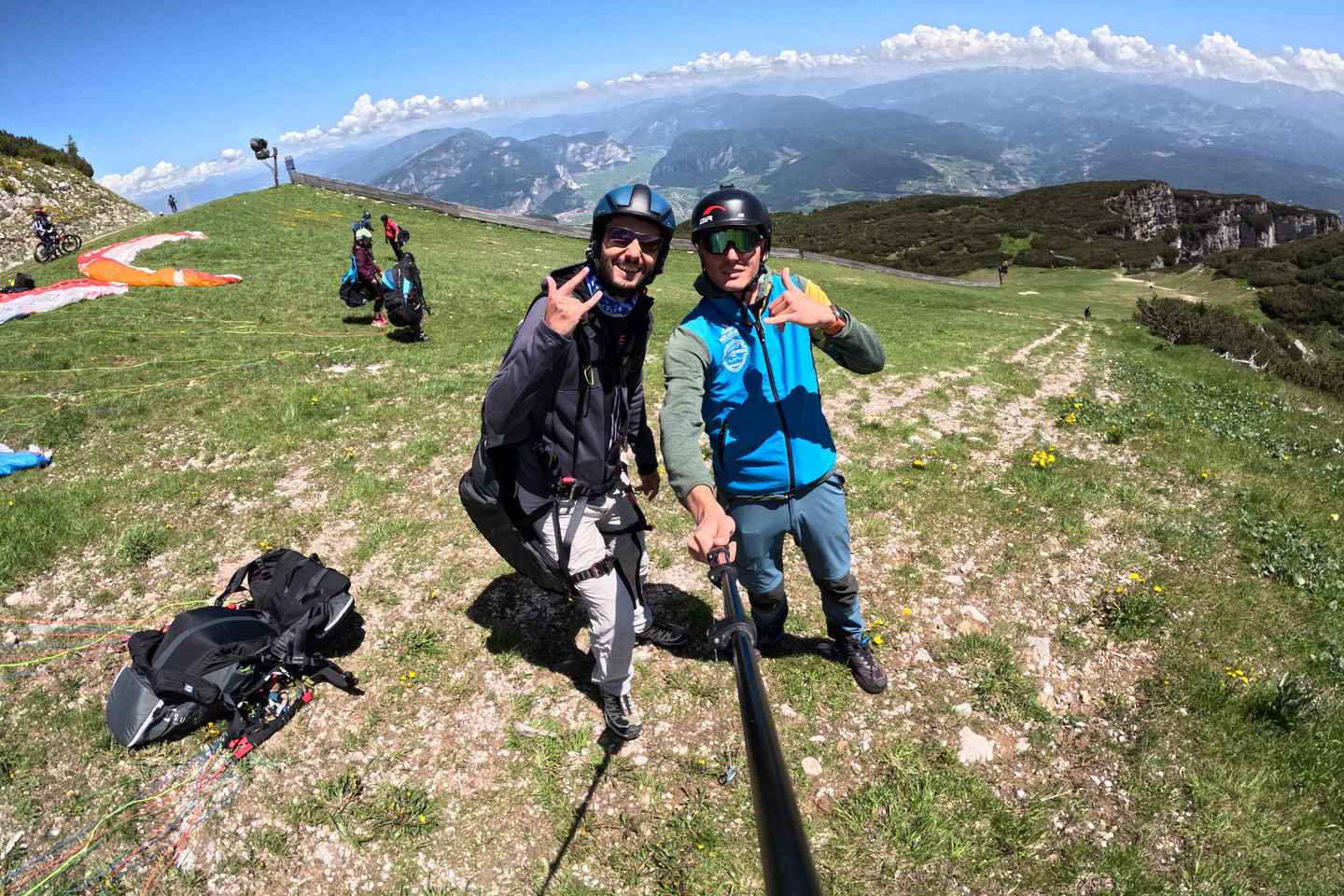 Volo in parapendio da Cima Paganella Andalo