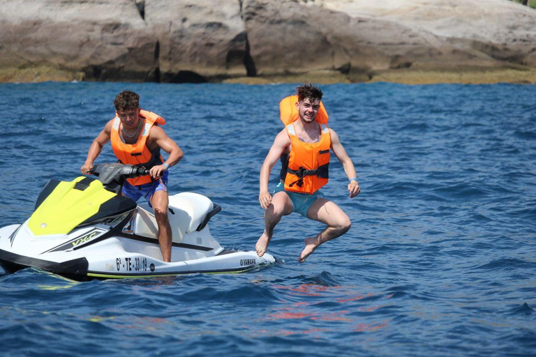 Tenerife: Jet Ski Guided Tour Discovery the Coastline Tenerife: Jet Ski Guided Tour for 1 Person Only