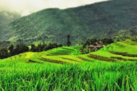 Depuis Hanoi : 2 jours pour découvrir les chutes d&#039;eau de Ha Thanh et le village de Khuoi My ...