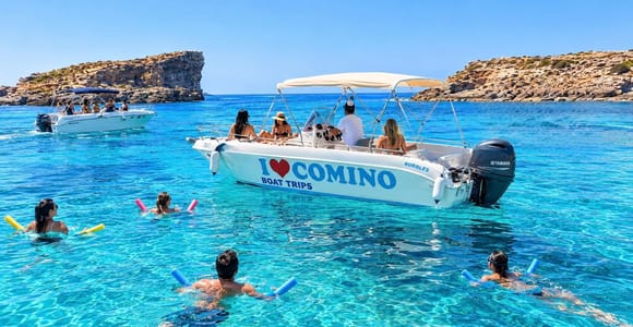 Comino Private Boat Tours: Blue/Crystal Lagoon, Malta & Gozo