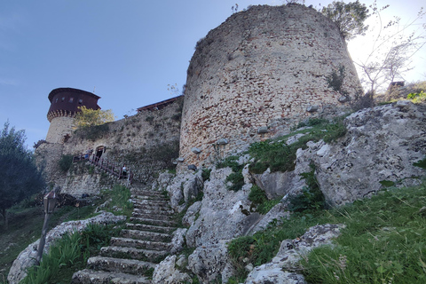 From Tirana: Petrela Castle, Persqop Hike, and Zipline Tour