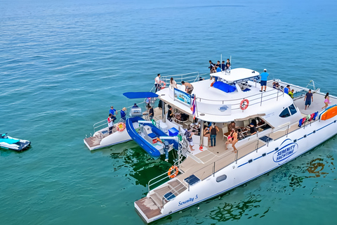 Pattaya : circuit d&#039;une journée dans les 3 îles en catamaran avec fêtePattaya : excursion d&#039;une journée sur le bateau pirate Black Pearl avec soirée DJ