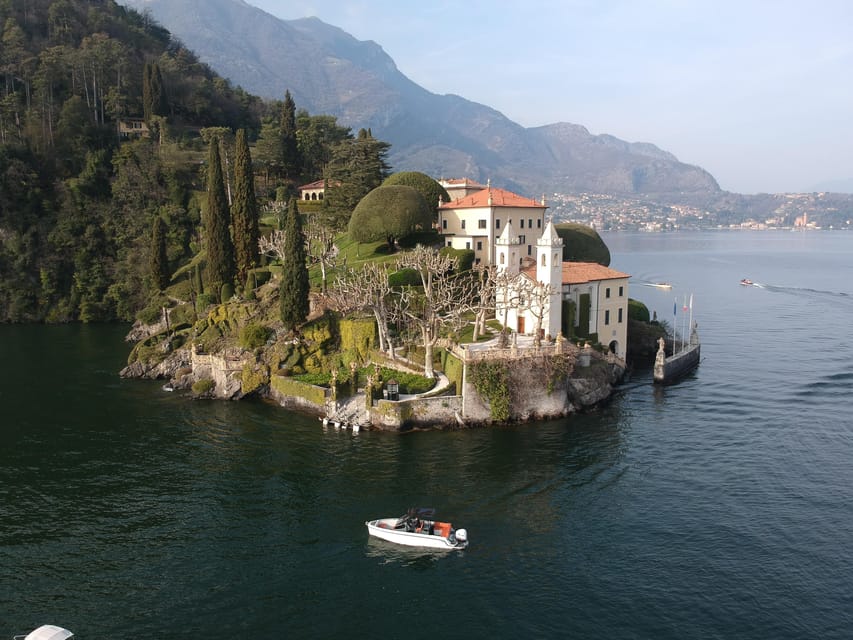 Lake Como Boat tour share- prosecco and winter cover