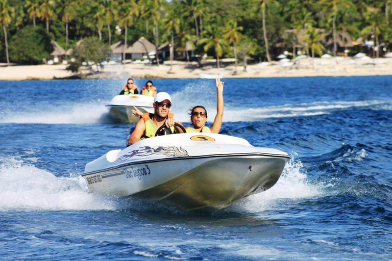 Punta Cana: Excursión en lancha rápida y snorkel por la Piscina Natural de Bávaro