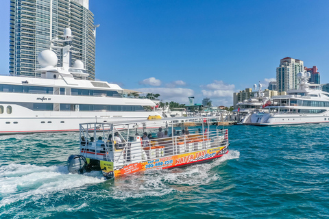 Táxi aquático Hop-on Hop-off em Miami e Miami BeachTáxi aquático hop-on hop-off em Miami e Miami Beach