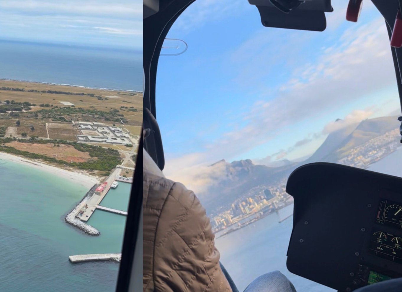 Robben Island i luften Scenic Helicopter Flight