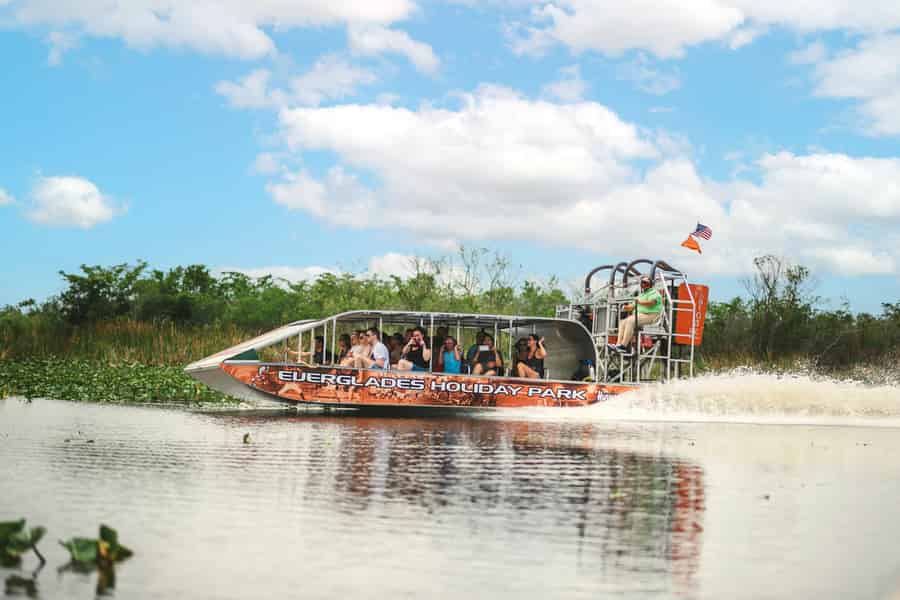 Everglades: Airboat-Tour in kleiner Gruppe mit Transport. Foto: GetYourGuide Everglades: Airboat-Tour in kleiner Gruppe mit Transport. Foto: GetYourGuide