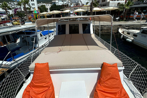 Tour en bateau privé des baies de Bodrum avec arrêts baignade