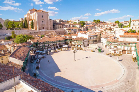 De Madri: vilarejos tradicionais, visita a vinícolas e almoço de tapasTour em inglês