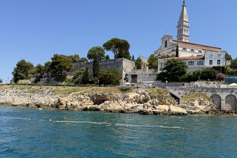 Pula: Red Island, Brijuni & Rovinj Full-Day Boat Cruise