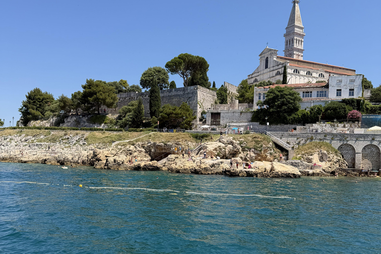 Pula: Red Island, Brijuni & Rovinj Full-Day Boat Cruise