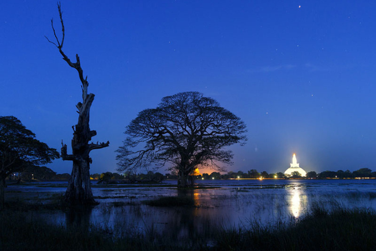Golden Hour at Mihintale & Illuminated Anuradhapura Night