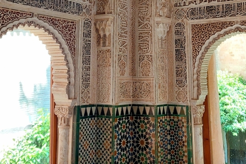 Granada:Alhambra and Nasrid Palaces Guided Tour with Tickets Group Tour in Russian