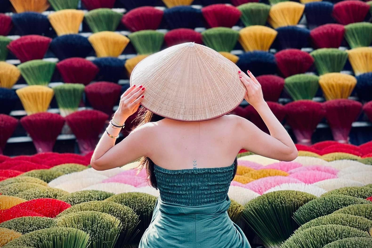 Hanoi: Incense Village, Hat or Lacquer Village "SMALL GROUP" PRIVATE: 4 Villages: INCENSE + HAT + LACQUER + VOTIVE PAPER