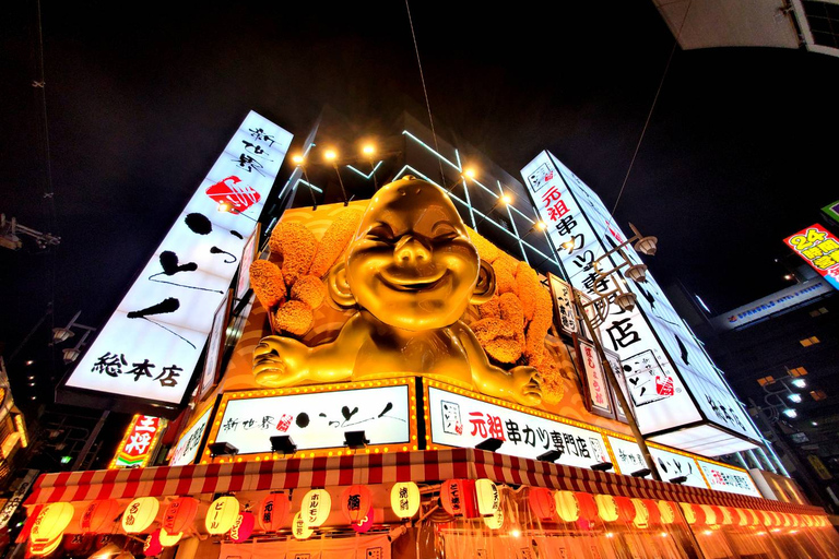 Osaka: Guided Food Tour of Shinsekai with 15 Dishes