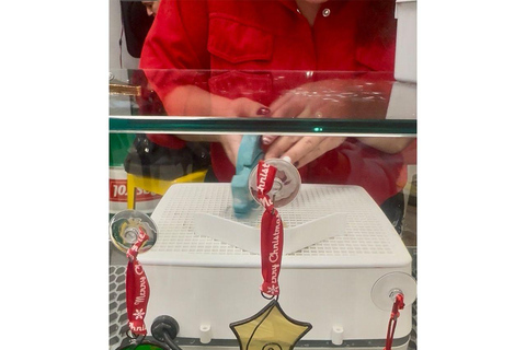 Thessaloniki: Christmas Stained Glass Ornaments Workshop