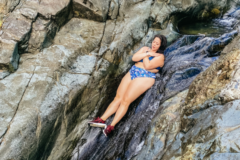 De San Juan: visite de la forêt tropicale et du toboggan aquatique d'El Yunque