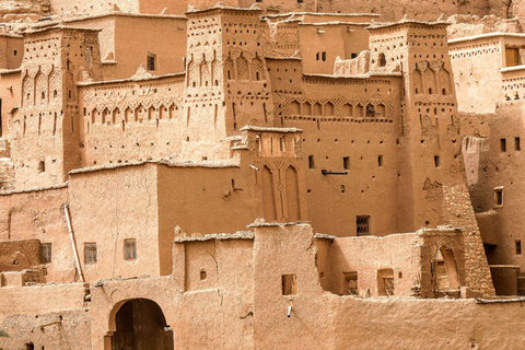 From Fes: 3-Day Merzouga Desert Tour to Marrakech Standard Desert Camp Experience (Shared Facilities)