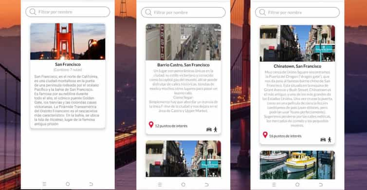 San Francisco self-guided tour App - multilingual AudioGuide