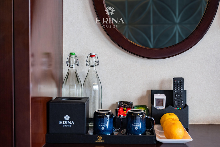 2/3-Day Halong & Lan Ha Bay Erina 5* Cruise balcony, bathtub 3-Days Cruise with Transfer from/to Hanoi or Ninh Binh