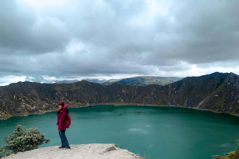 Z Quito: Jednodniowa wycieczka do Quilotoa i Baños z biletami wstępu