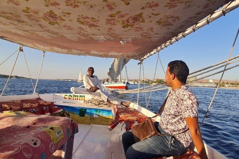 Assuan : Felukenfahrt auf dem Nil in Assuan