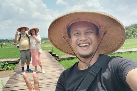 Giardino botanico, cascata e terrazza di riso di Jakarta Bogor