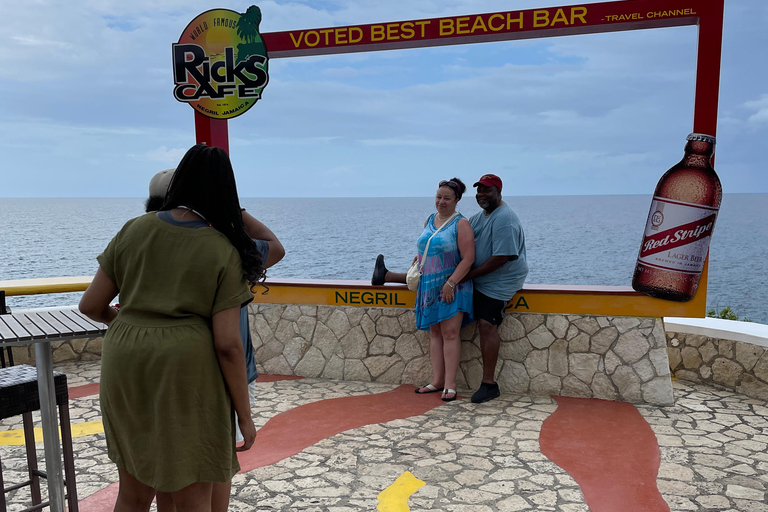 Highlights of 7 mile negril and sunset at ricks cafe