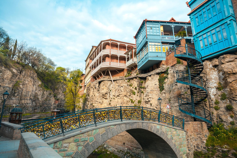 Tbilisi: Historische &amp; moderne stadsrondleiding met 2 kabelbaanrittenTbilisi: Historische en moderne stadsrondleiding met 2 kabelbanen