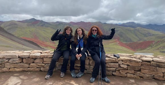 Palcoyo colored mountain hike + stone forests