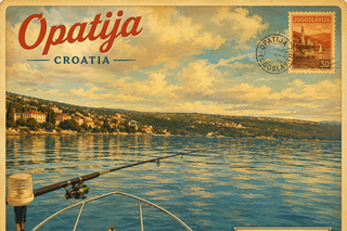 Opatija Rivièra: privé-vistocht met speedboot en drankjes
