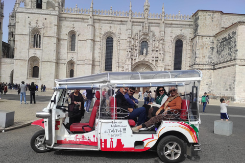 Lisbon: Urban adventure on board of a Tuk Tuk Lisbon Tuk Tuk Tour 3h