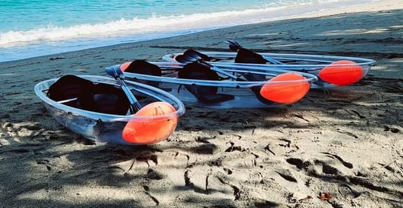 Senaru Waterfalls, Canoeing & Banana Boat Adventure