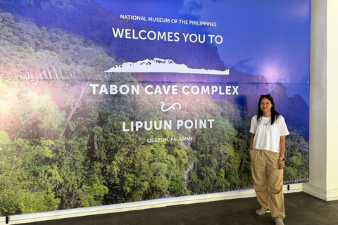 Depuis Puerto Princesa : Visite de la grotte de Tabon avec déjeunerAccès au musée avec déjeuner