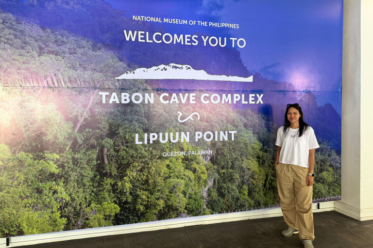 Depuis Puerto Princesa : Visite de la grotte de Tabon avec déjeunerAccès au musée avec déjeuner