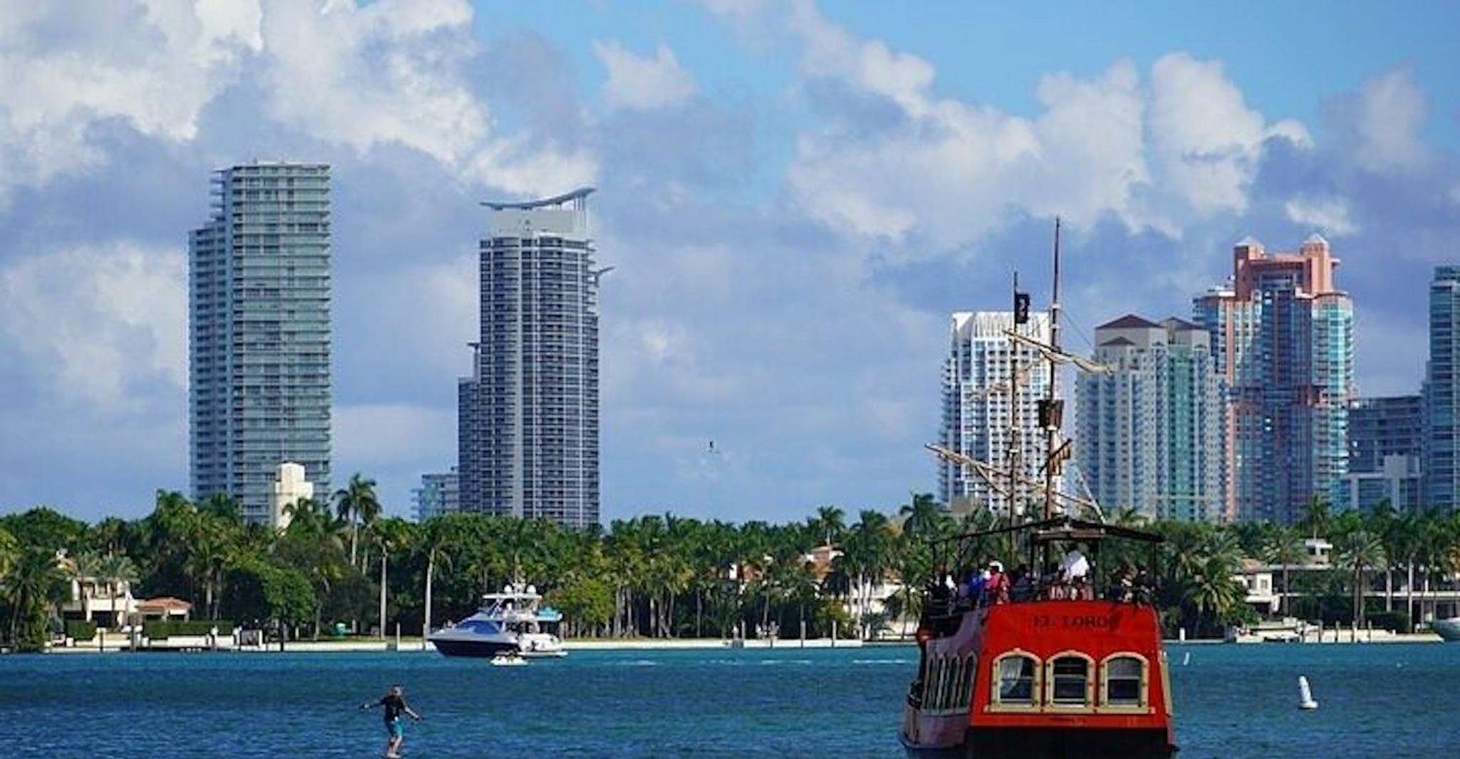 Miami Skyline & Celebrity Homes Pirate Boat Cruise photo 5