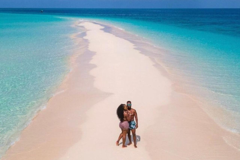 Cidade de pedra: Praia de Nakupenda Sandbank com passeio de mergulho com snorkel