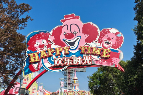 Shanghai: Happy Valley + Maya Water Park 2-Day Pass