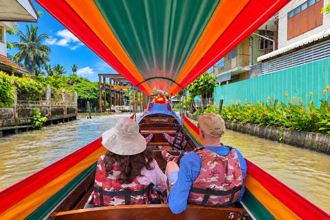 Bangkok : Hidden Canal Tour & Longtail Boat Experience Small Group Tour