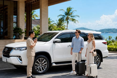 Phuket Airport: Private Hotel Transfer with Meet & Greet