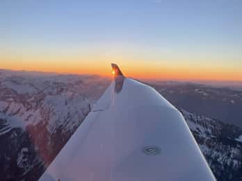 Région de Zurich : visite privée en avion au-dessus des Alpes suisses