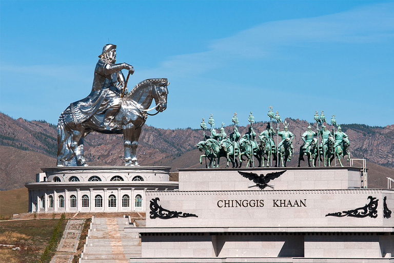 1 journée de visite de la statue de Chinggis khan, du parc national de Terelj