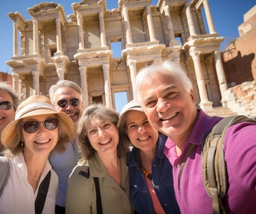 From Kusadasi/Izmir: Ephesus Private Tour with Less Walking