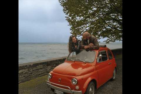 Lausanne: Rent a vintage car with a picnic included