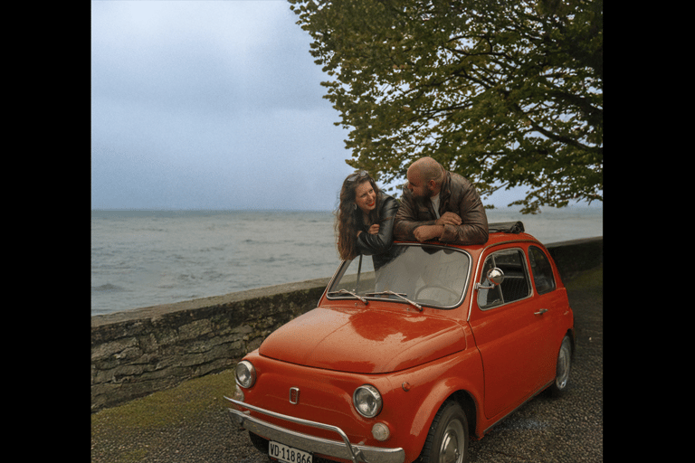 Lausanne: Rent a vintage car with a picnic included