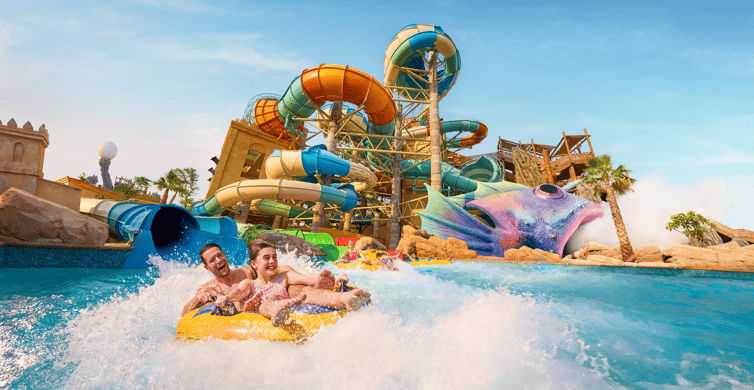 Abu Dhabi: Yas Waterworld Entry Ticket with Free Shuttle photo 1