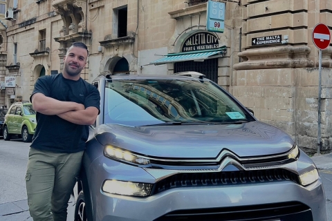 Malta: Servicio de chófer privado para explorar MaltaConductor local privado durante 4 horas
