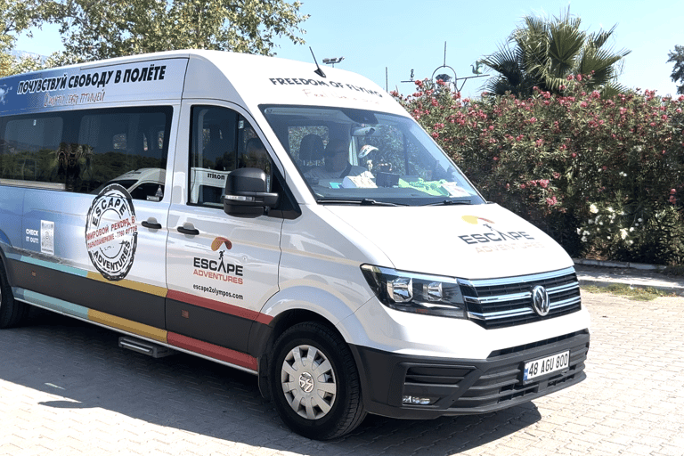 Kemer: Paragliding with Hotel Transfer & Cable Car