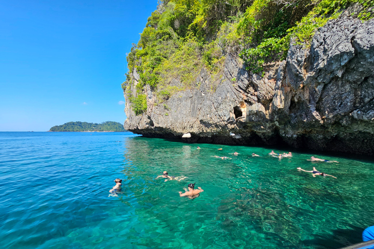 Koh Lanta: Excursión a 4 islas en lancha rápida con snorkel