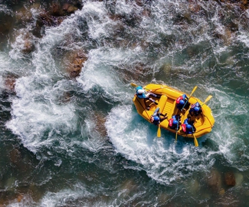 Potrerillos: Rafting en el Río Mendoza